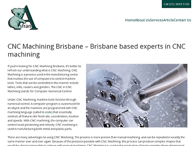 http://www.asfran.com.au/cnc-machining-brisbane/