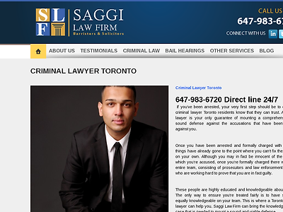 http://saggilawfirm.com/criminal-lawyer-toronto