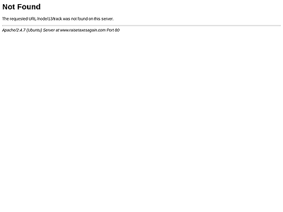 http://www.raisetaxesagain.com/node/13/track