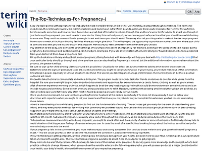 http://terimwiki.com/index.php?title=The-Top-Techniques-For-Pregnancy-j