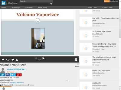 http://www.slideshare.net/volcanovaporizer/volcano-vaporizer-47161441