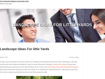 http://daltonburton58.blog2learn.com/2595852/landscape-ideas-for-little-yards