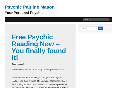 http://www.psychic-paulinemason.com