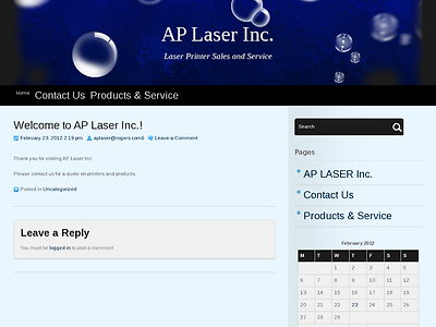 http://www.aplaser.ca/2012/02/23/welcome-to-ap-laser-inc/