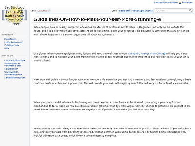 http://bluestrike.net/index.php?title=Guidelines-On-How-To-Make-Your-self-More-Stunning-e