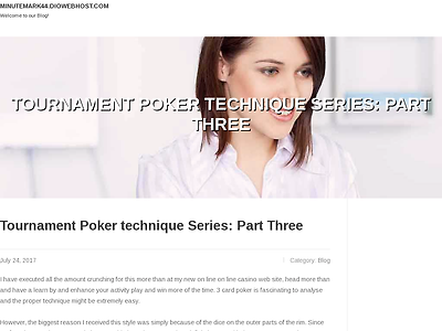 http://minutemark44.diowebhost.com/2431180/tournament-poker-technique-series-part-three