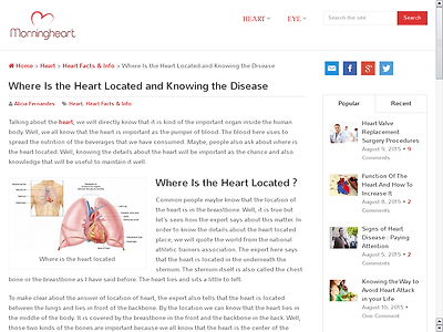 http://morningheart.com/where-is-the-heart-located-and-knowing-the-disease