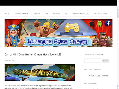 http://www.ultimatefreecheats.com/call-of-mini-dino-hunter-cheats-hack-tool/