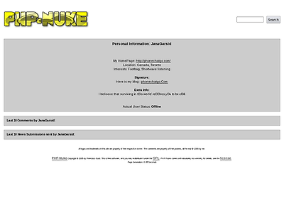 http://www.wrestlingfanssuck.com/phpnuke/modules.php?name=Your_Account&op=userinfo&username=JanaGarsid