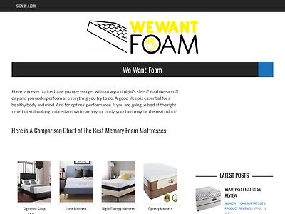 http://wewantfoam.com