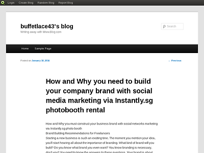 http://buffetlace43.blog.com/2016/01/18/how-and-why-you-need-to-build-your-company-brand-with-social-media-marketing-via-instantly-sg-photobooth-rental/