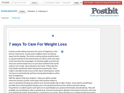 http://lockleartrue43.postbit.com/7-ways-to-care-for-weight-loss.html