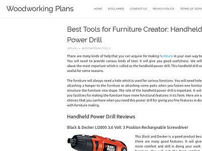 http://woodworkinghow2.com/tools-furniture-handheld-power-drill/