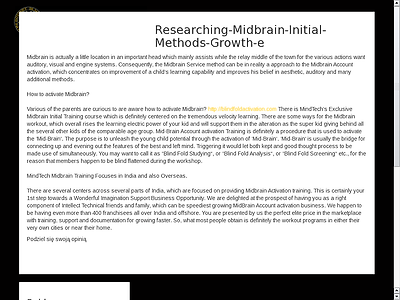 http://www.internetblackout.org/index.php?title=Researching-Midbrain-Initial-Methods-Growth-e