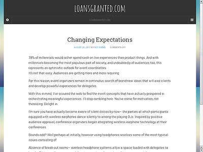 http://loansgranted.com/changing-expectations/