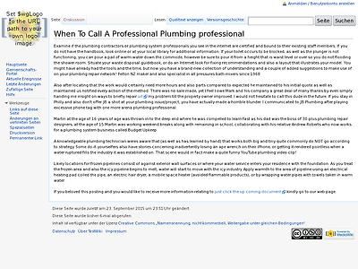 http://www.x-mini-2.com/wiki/index.php/When_To_Call_A_Professional_Plumbing_professional