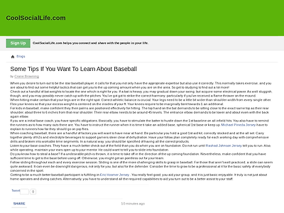 http://www.coolsociallife.com/blog/27590/some-tips-if-you-want-to-learn-about-baseball/