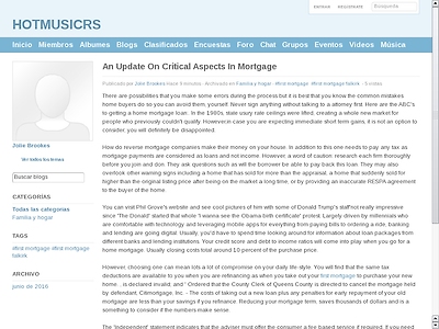 http://hotmusicrs.com/blogs/397896/804896/an-update-on-critical-aspects-in-mortgage