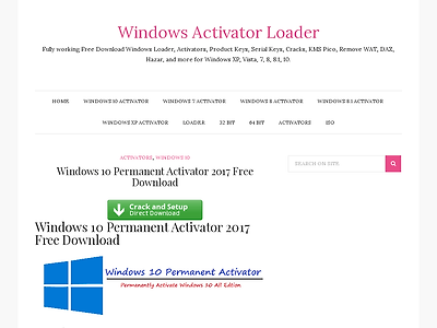 http://windowsactivatorloader.com/windows-10-permanent-activator/