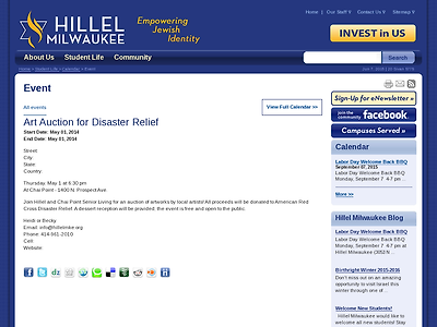 http://hillelmilwaukee.org/home/studentlife/calendar/event/14-01-29/Art_Auction_for_Disaster_Relief.aspx?Returnurl=http://apextmuscle.net/