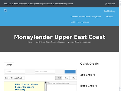 http://www.moneylenderreview.com.sg/list-of-moneylenders/categories/moneylender-upper-east-coast