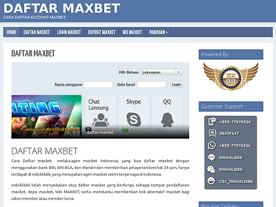 http://www.daftar-maxbet.net