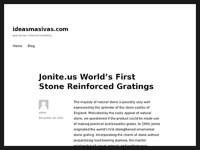 http://www.ideasmasivas.com/2015/12/20/jonite-us-worlds-first-stone-reinforced-gratings/