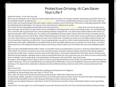 http://www.internetblackout.org/index.php?title=Protective-Driving--It-Can-Save-Your-Life-f