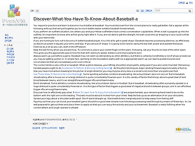 http://www.proxvm.com/wiki/index.php?title=Discover-What-You-Have-To-Know-About-Baseball-a