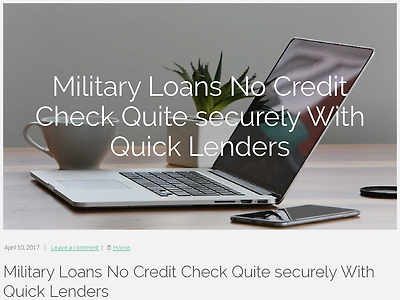 http://boyle88hamilton.tblogz.com/military-loans-no-credit-check-quite-securely-with-quick-lenders-1986710