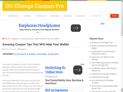 http://oilchangecouponspro.com/coupons/amazing-coupon-tips-that-will-help-your-wallet/