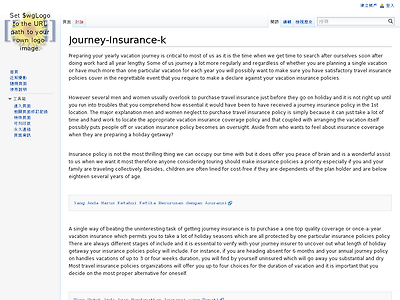 http://59.125.224.93/MediaWiki/index.php?title=Journey-Insurance-k