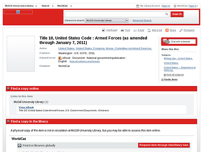 http://mcgill.worldcat.org/title/title-10-united-states-code-armed-forces-as-amended-through-january-7-2011/oclc/767602047?title=