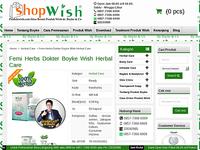 http://produkwish.com/herbal-care/femi-herbs-dokter-boyke-wish-herbal-care