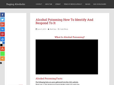 http://ragingalcoholic.com/alcohol-poisoning-issues-to-remember/