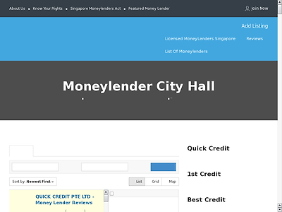 http://www.moneylenderreview.com.sg/list-of-moneylenders/categories/moneylender-city-hall