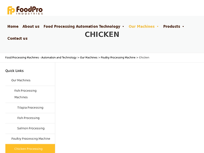 http://foodproindustries.com/our-machines/poultry-processing-machine/chicken/