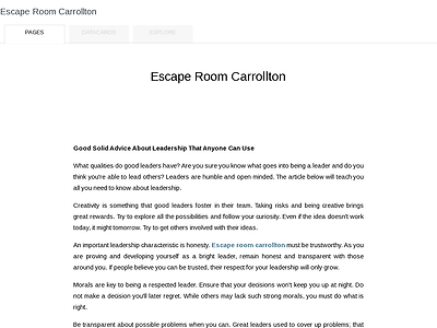http://escaperoomcarrollton.silk.co/