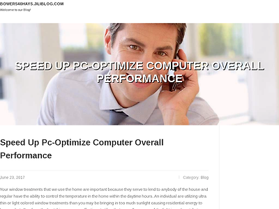 http://bowers40hays.jiliblog.com/4421489/speed-up-pc-optimize-computer-overall-performance