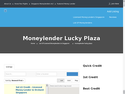 http://www.moneylenderreview.com.sg/list-of-moneylenders/categories/moneylender-lucky-plaza