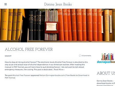 http://donnajeanbooks.weebly.com/home/alcohol-free-forever
