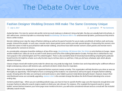 http://gumeight13.host-sc.com/2017/07/06/fashion-designer-wedding-dresses-will-make-the-same-ceremony-unique/