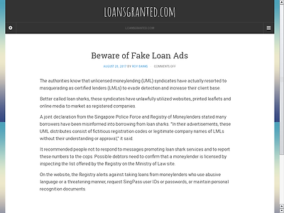 http://loansgranted.com/beware-fake-loan-ads/
