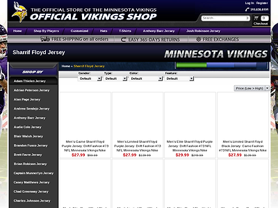 http://www.vikingsonlineofficialstore.com/Sharrif-Floyd-Jersey