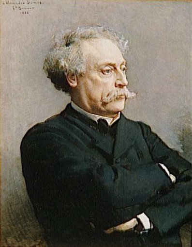 알렉산더 뒤마의 초상화(1886)