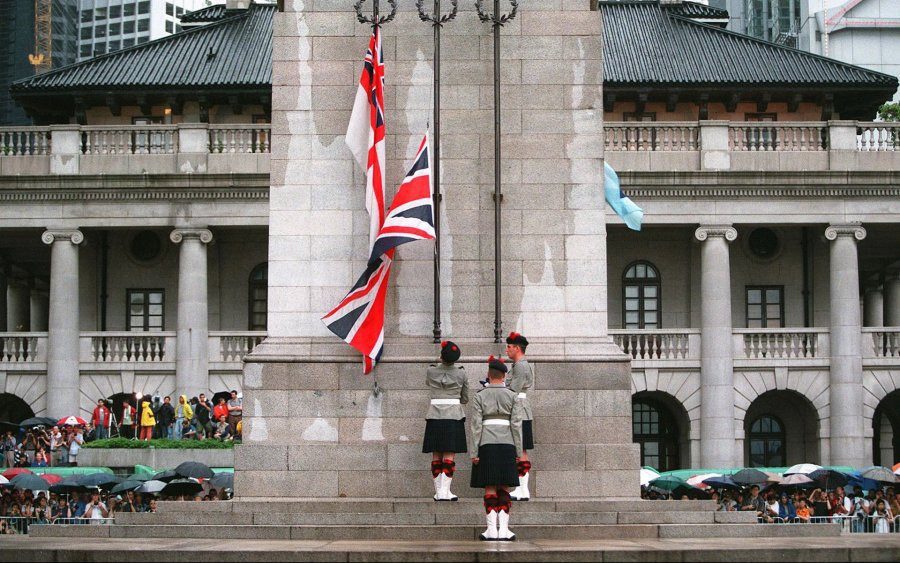 홍콩이 중국에 반환 되던 날