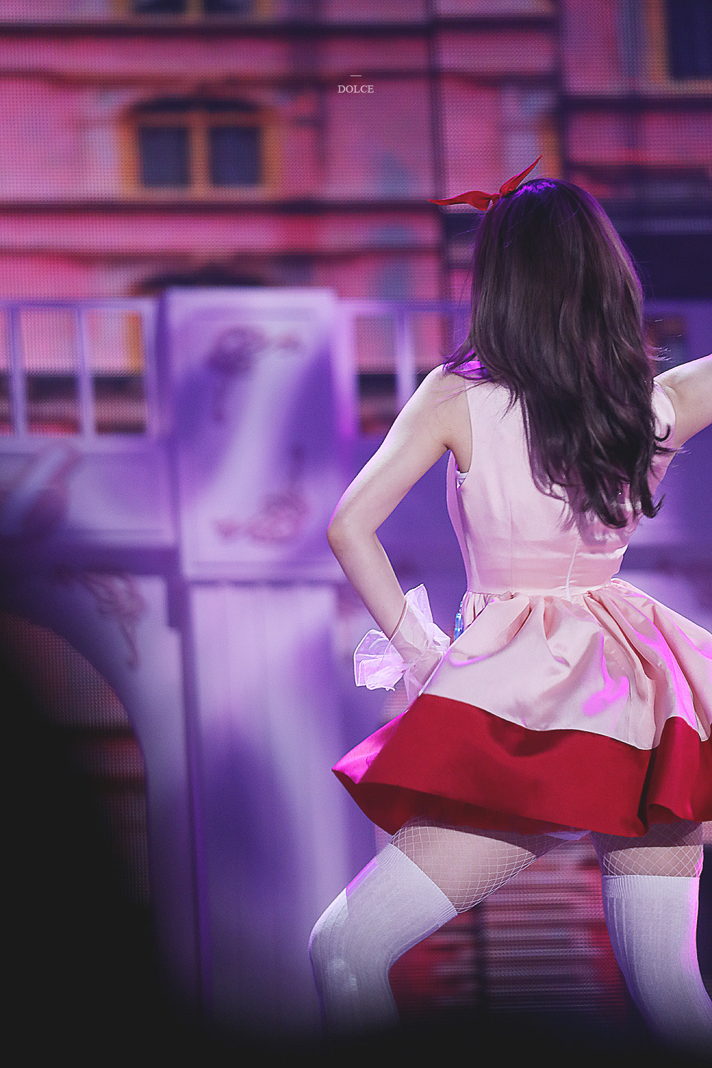 아이린 메이드복 + 망사