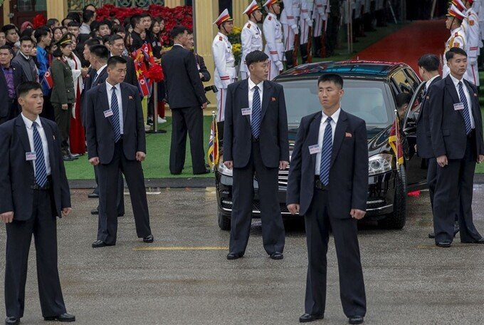 김정은 경호원들