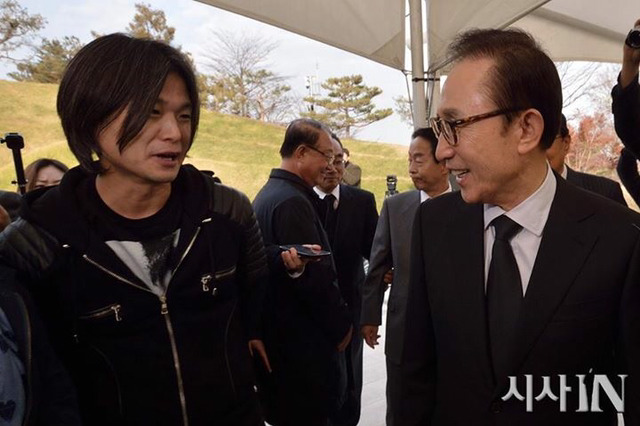 오늘 이명박에게 몰래온 손님 | 인스티즈