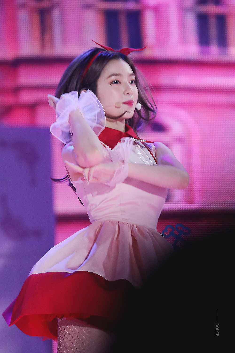 아이린 메이드복 + 망사